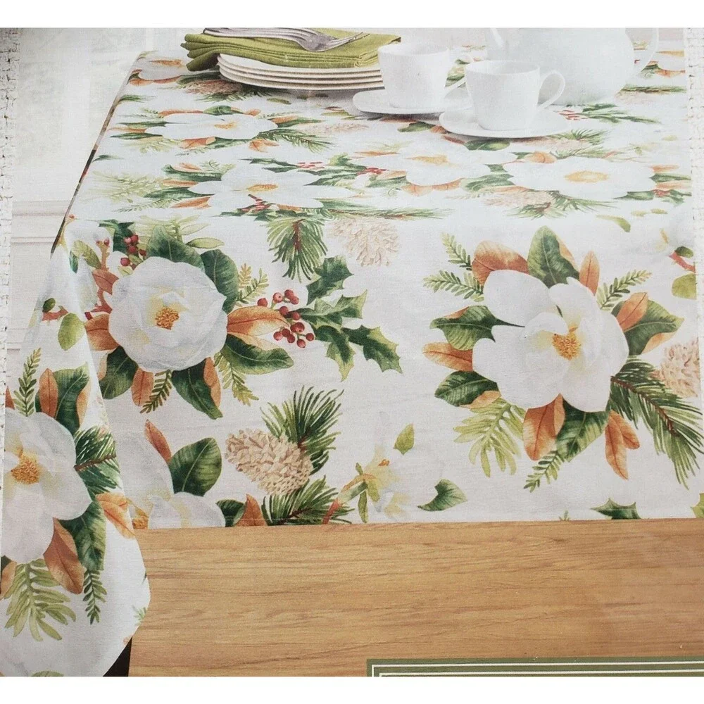 1 Fabric Printed Tablecloth,60